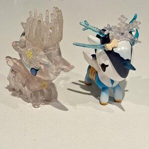 Winter Wonderland unicorno series TokiDoki Set of 2 Snow princess and ice queen